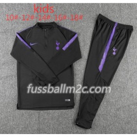 Tottenham Hotspur Kinder Sweatshirts Anzüge Schwarz 2018-2019